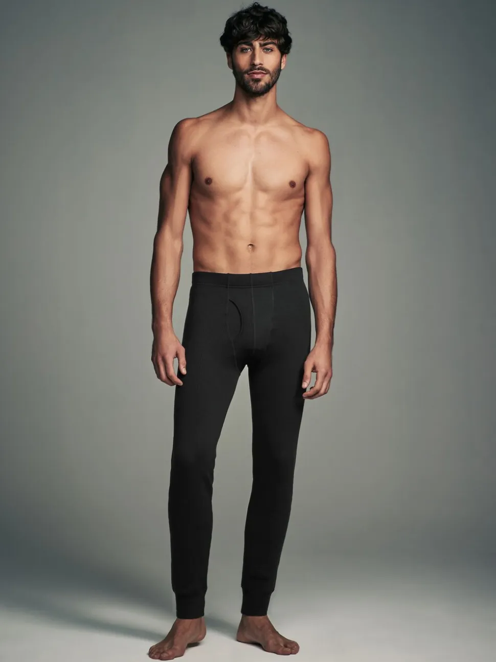 Zwart - Verpakking van 2 - Thermische legging