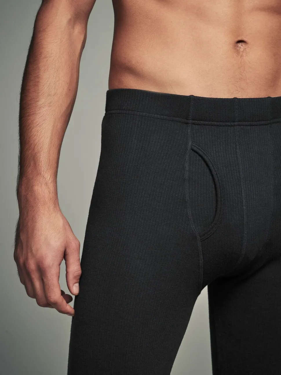 Zwart - Verpakking van 2 - Thermische legging