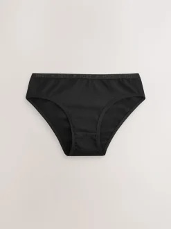 Zwart - Verpakking van 5 bikinibroekjes (5-16 jr)