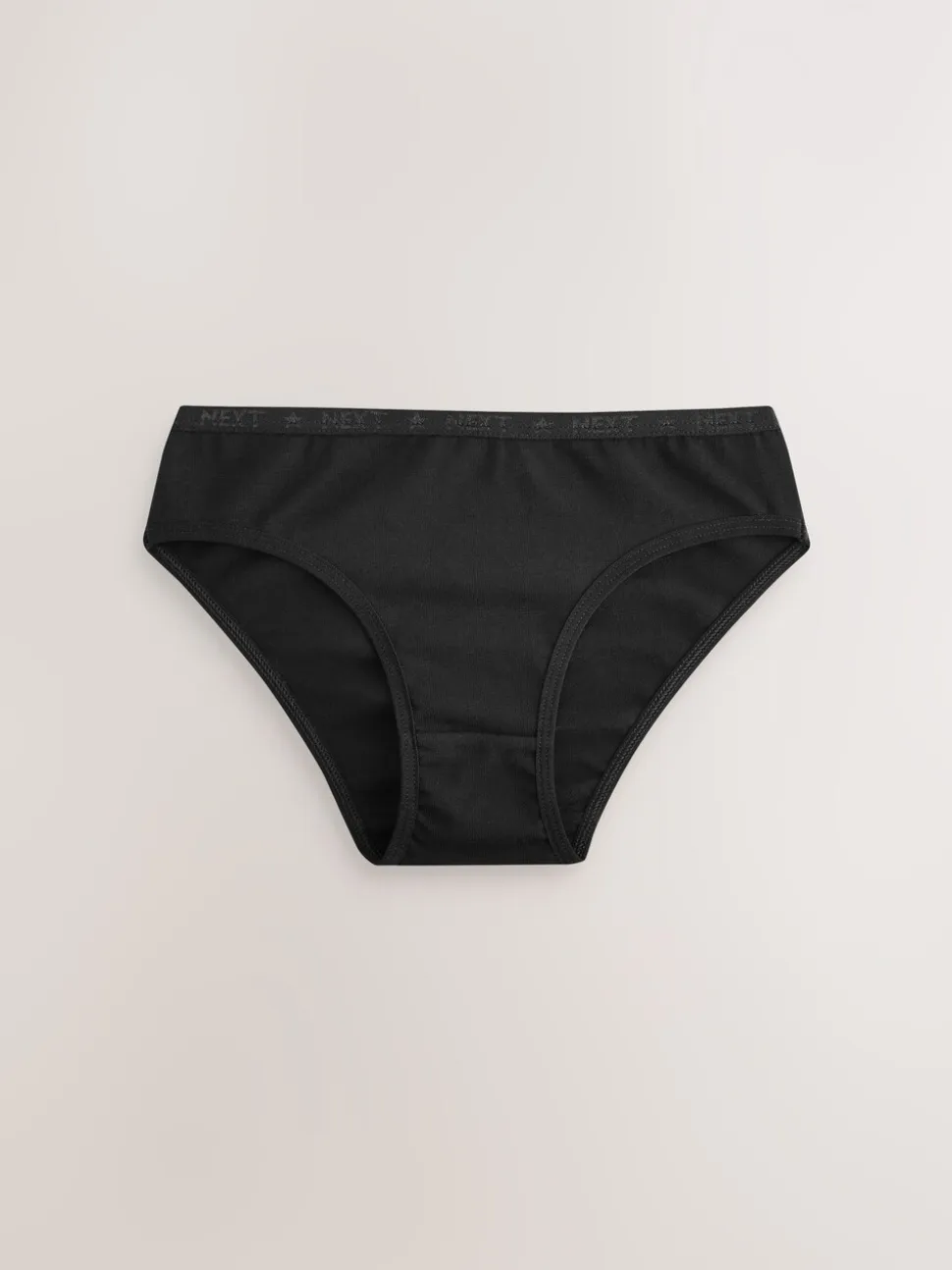 Zwart - Verpakking van 5 bikinibroekjes (5-16 jr)