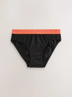 Zwart - Verpakking van 7 bikinibroekjes (5-16 jr)