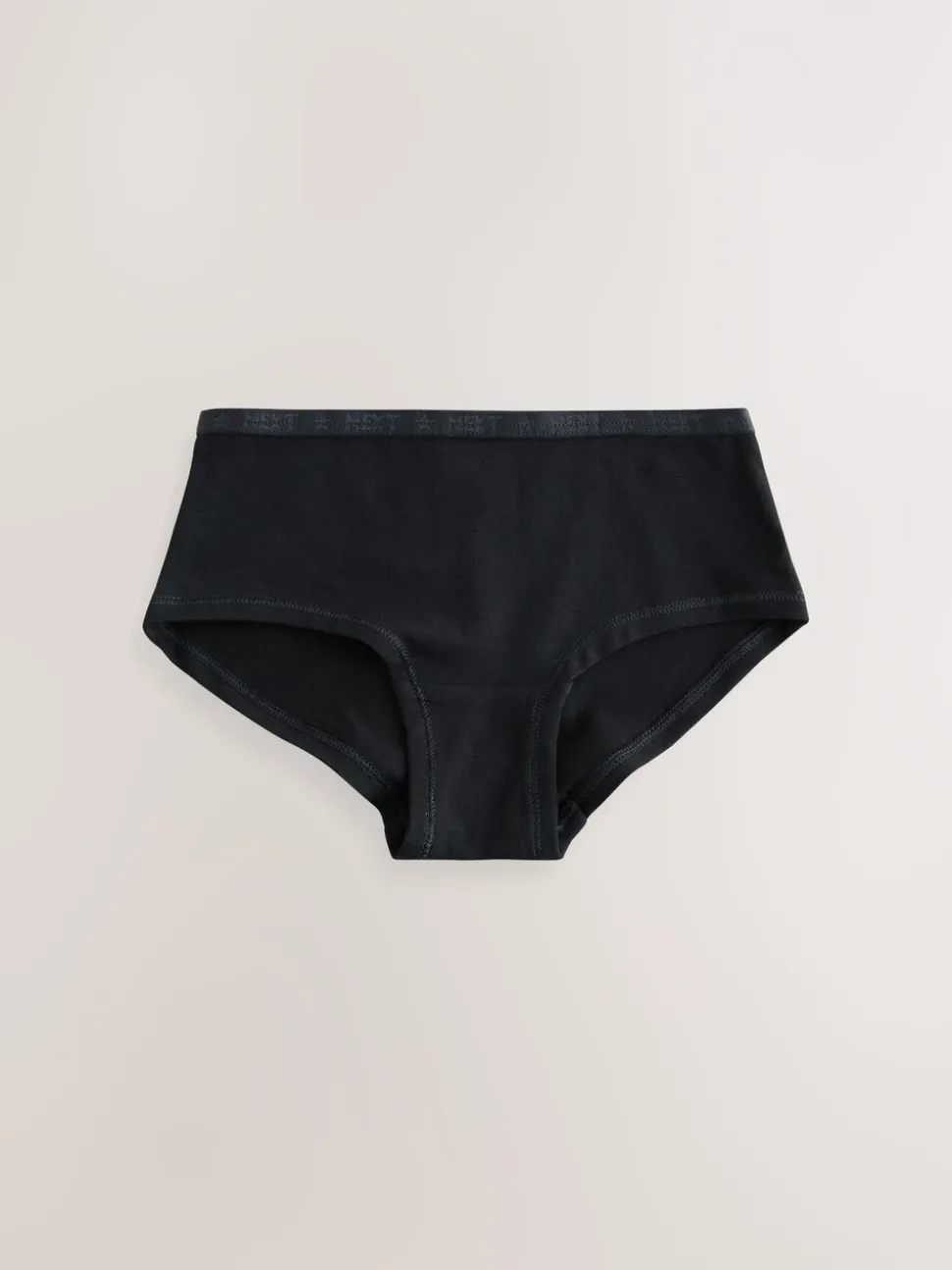 Zwart - Verpakking van 7 hipsters (2 - 16 jr)