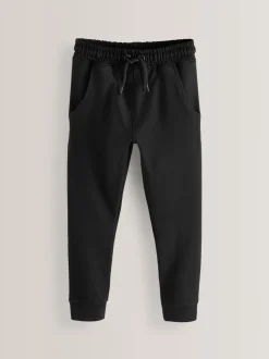 Zwart - Verpakking van 2 joggingbroeken met skinny fit (3-16 jr)