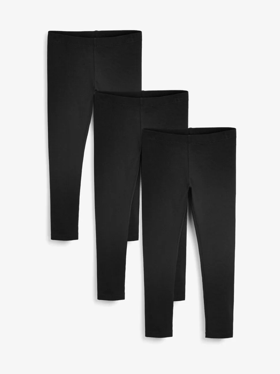 Zwart - Verpakking van 3 leggings (3-16 jr)