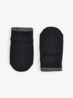 Zwart - Verpakking van 3 Magic wanten handschoenen (3mnd -6jr)