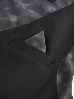 Zwart - Waistcoat (3-16yrs)