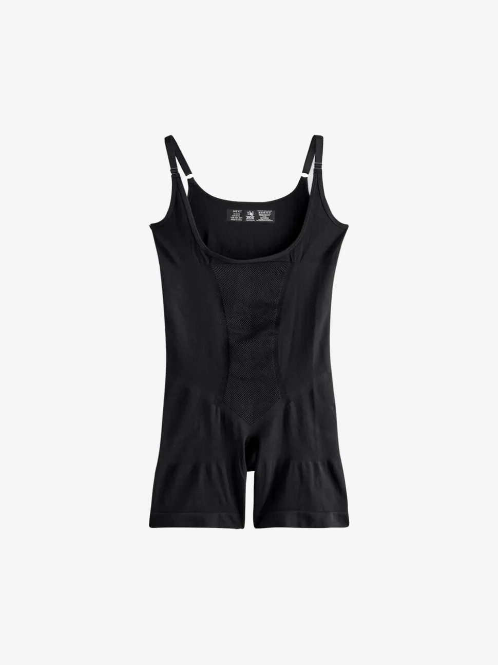 Zwart - Wear Your Own Bra - Body met sterke buikcorrectie