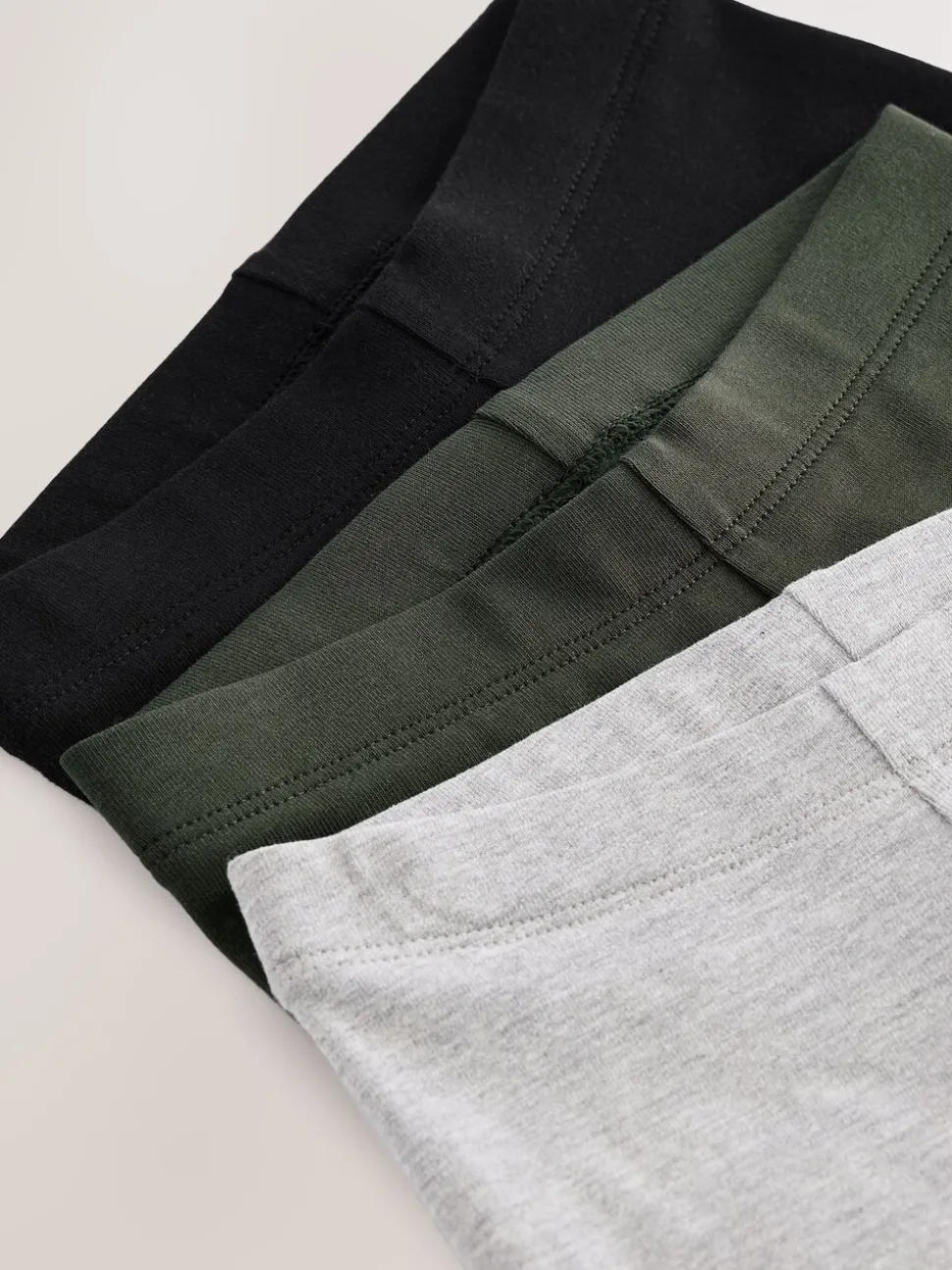 Zwart & wit - Set van 3 fietsshorts (3 mnd-7 jr)