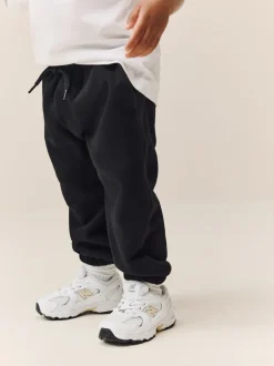 Zwart - Zacht aanvoelende jersey joggingbroek (3 mnd-7 jr)