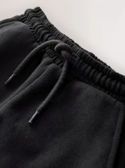 Zwart - Zacht aanvoelende jersey joggingbroek (3 mnd-7 jr)