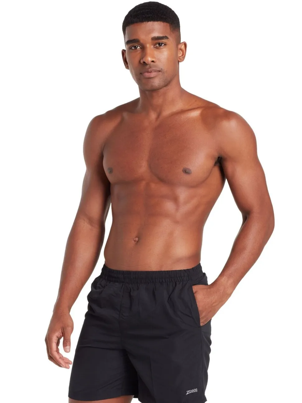 Zwart - Zoggs Penrith Ecodura zwemshorts
