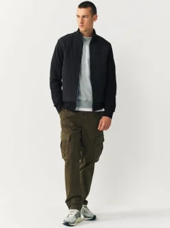 Zwart - Zonder capuchon. - Hybrid Full Zip Jacket