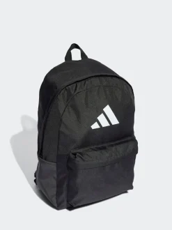 Zwart chroom - adidas Classic 3 Bar Logo rugzak