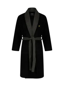 Zwart chroom - Lyle & Scott Adrian badjas