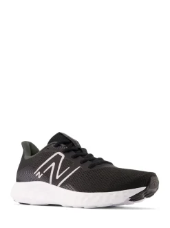 Zwart chroom - New Balance 411 herenslippers