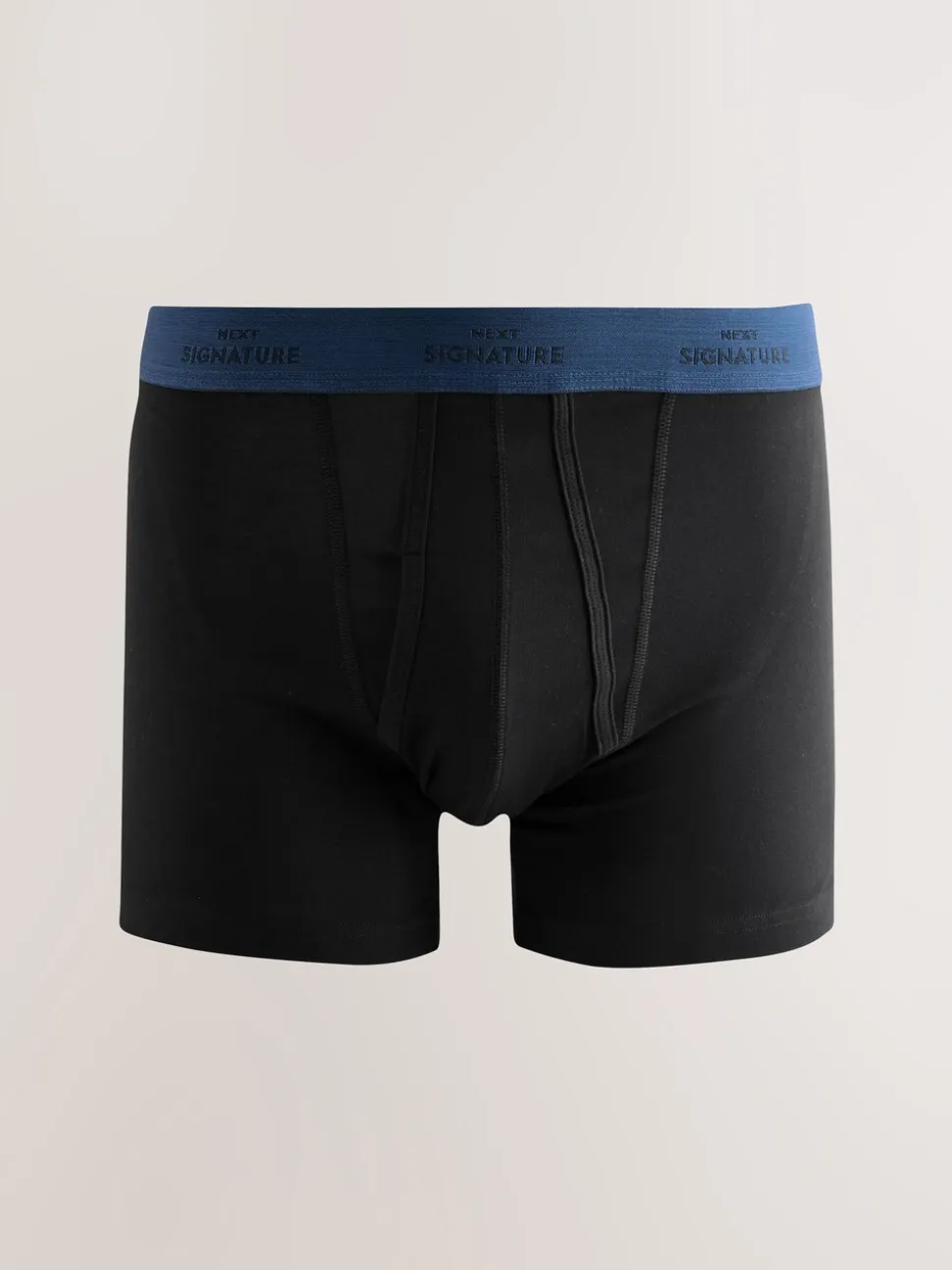 Zwart comfortabel zacht - Verpakking van 4 - Signature boxershorts