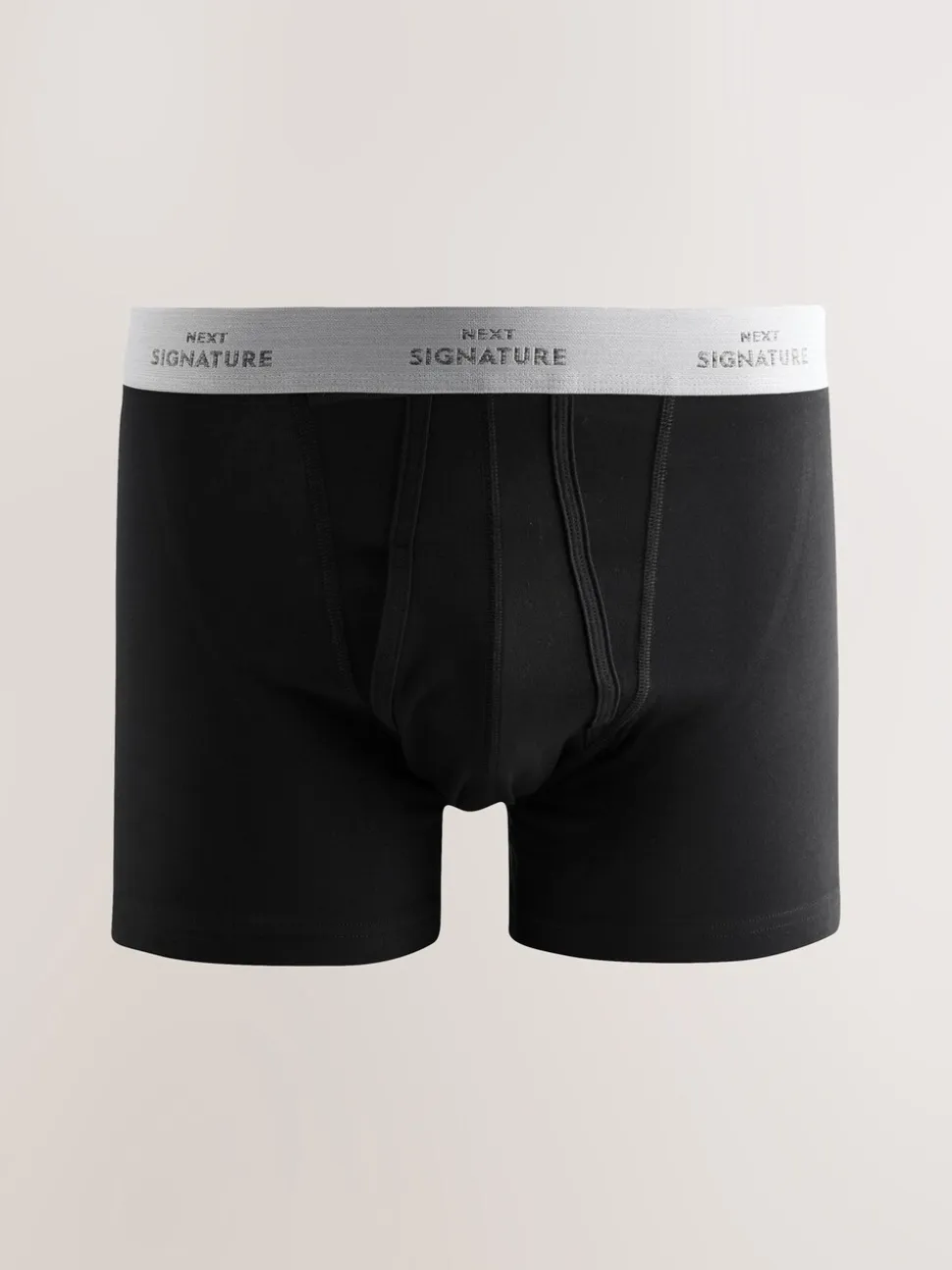Zwart comfortabel zacht - Verpakking van 4 - Signature boxershorts