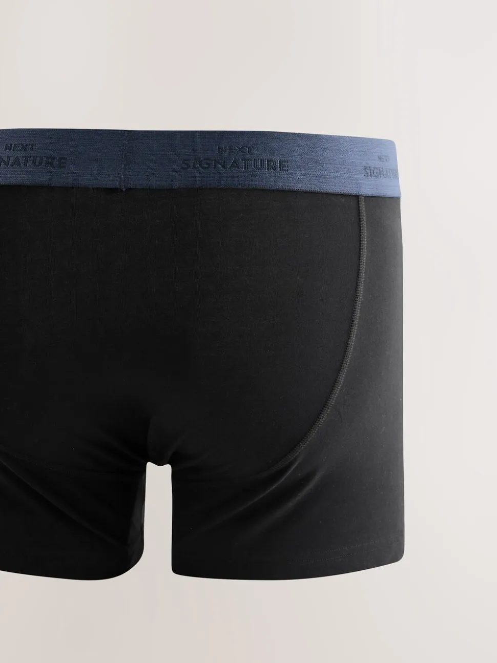 Zwart comfortabel zacht - Verpakking van 4 - Signature boxershorts