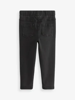 Zwart denim - Jegging met elastische taille (3 mnd-7 jr)