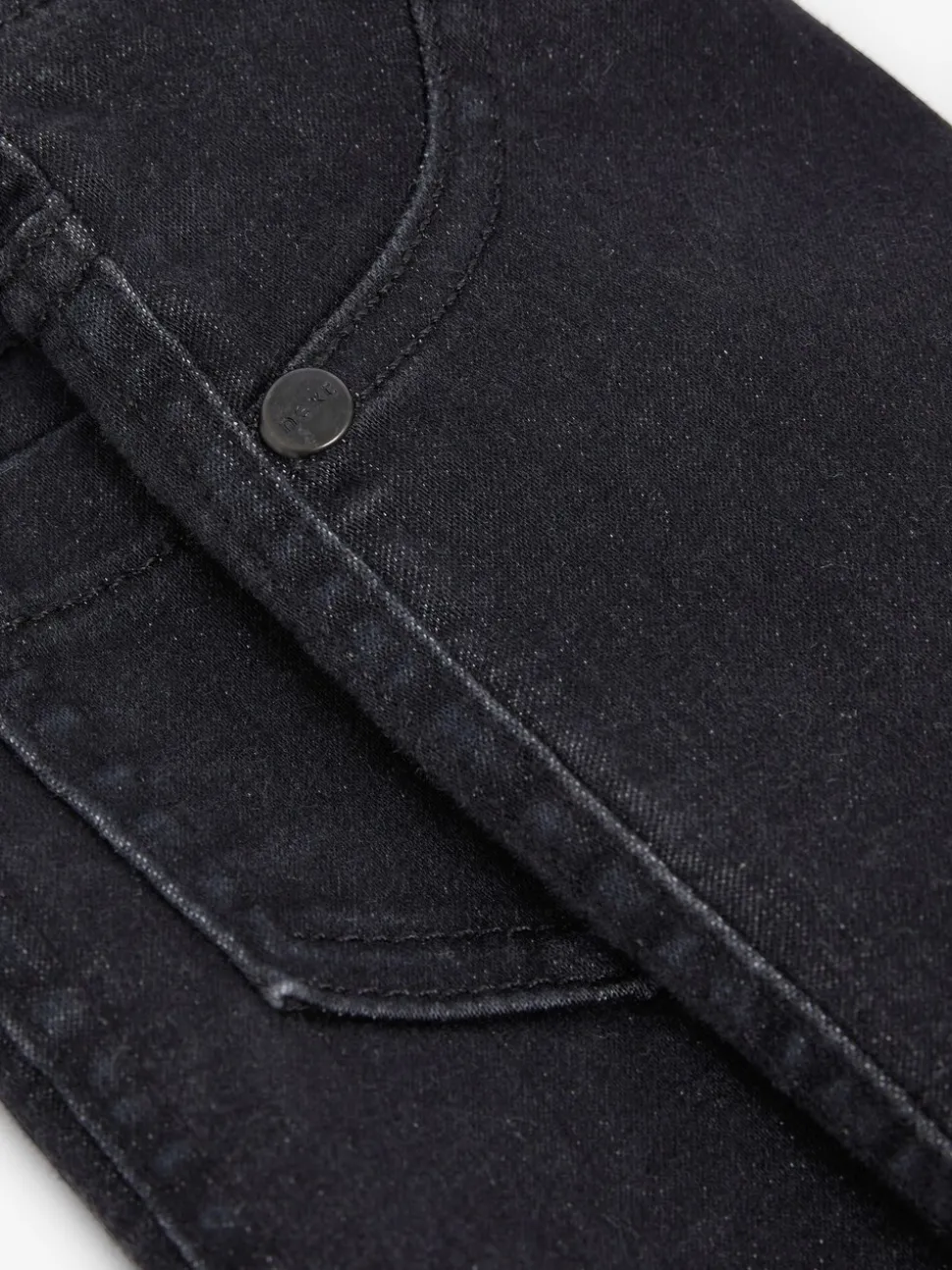 Zwart denim - Jegging met elastische taille (3 mnd-7 jr)