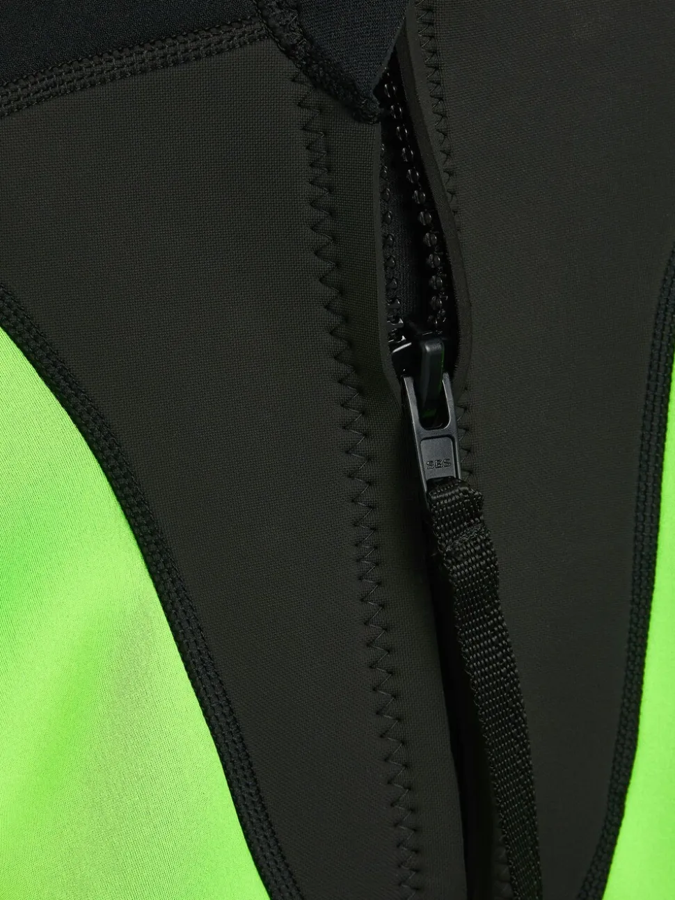 Zwart en groen met korte mouw - Wetsuit (1 - 16 jr)