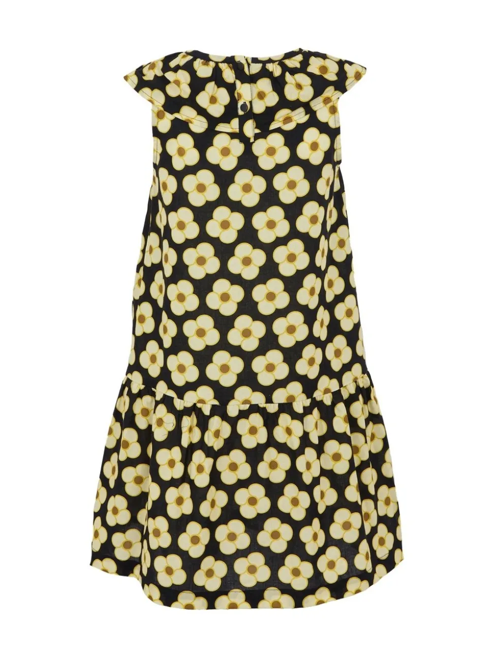 Zwart geel - Regatta Girls 100% Cotton Orla Kiely Playsuit