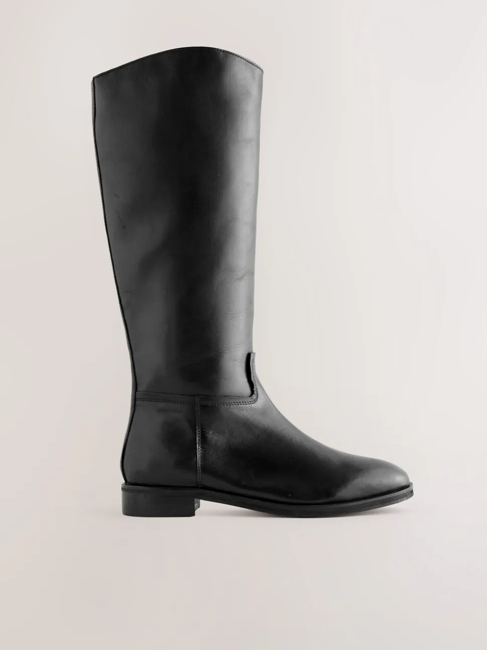 Zwart leer - Forever Comfort® Regular Foot with Wide Calf Riding Boots