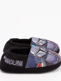 Zwart Mandalorian - Vanilla Underground winterpantoffels