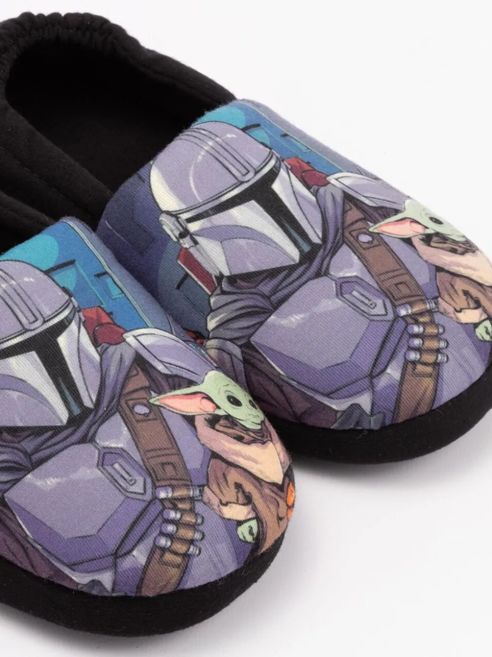 Zwart Mandalorian - Vanilla Underground winterpantoffels