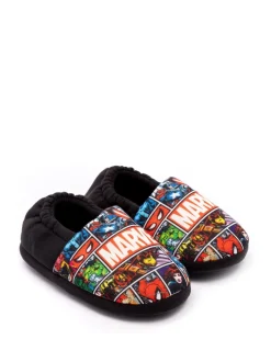 Zwart Marvel® - Vanilla Underground winterpantoffels