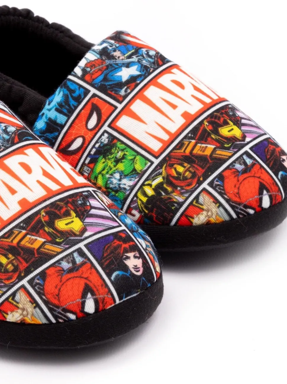 Zwart Marvel® - Vanilla Underground winterpantoffels