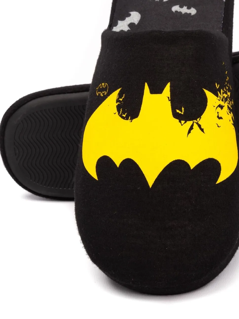 Zwart met Batman - Vanilla Underground Mr Men Mr Lazy pantoffels