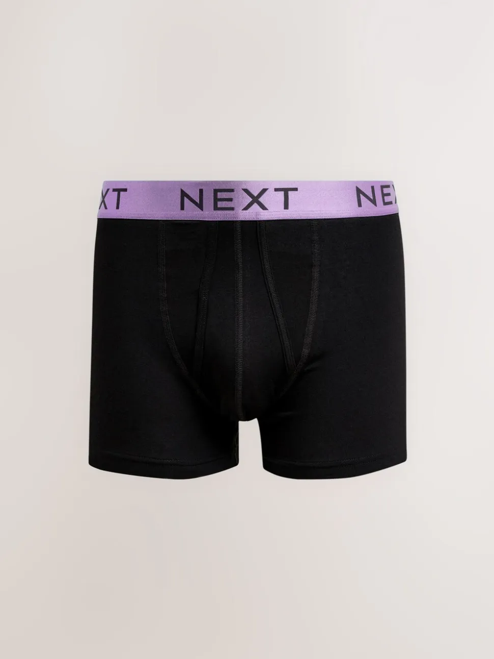 Zwart met felgekleurde glanzende taillebanden - Standaard - 10 Boxershorts zonder plooi