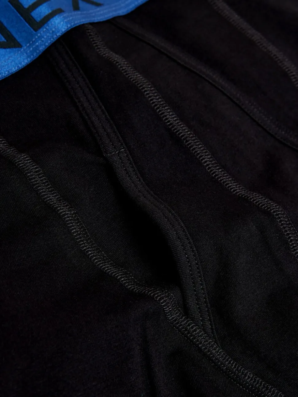 Zwart met felgekleurde glanzende taillebanden - Standaard - 10 Boxershorts zonder plooi