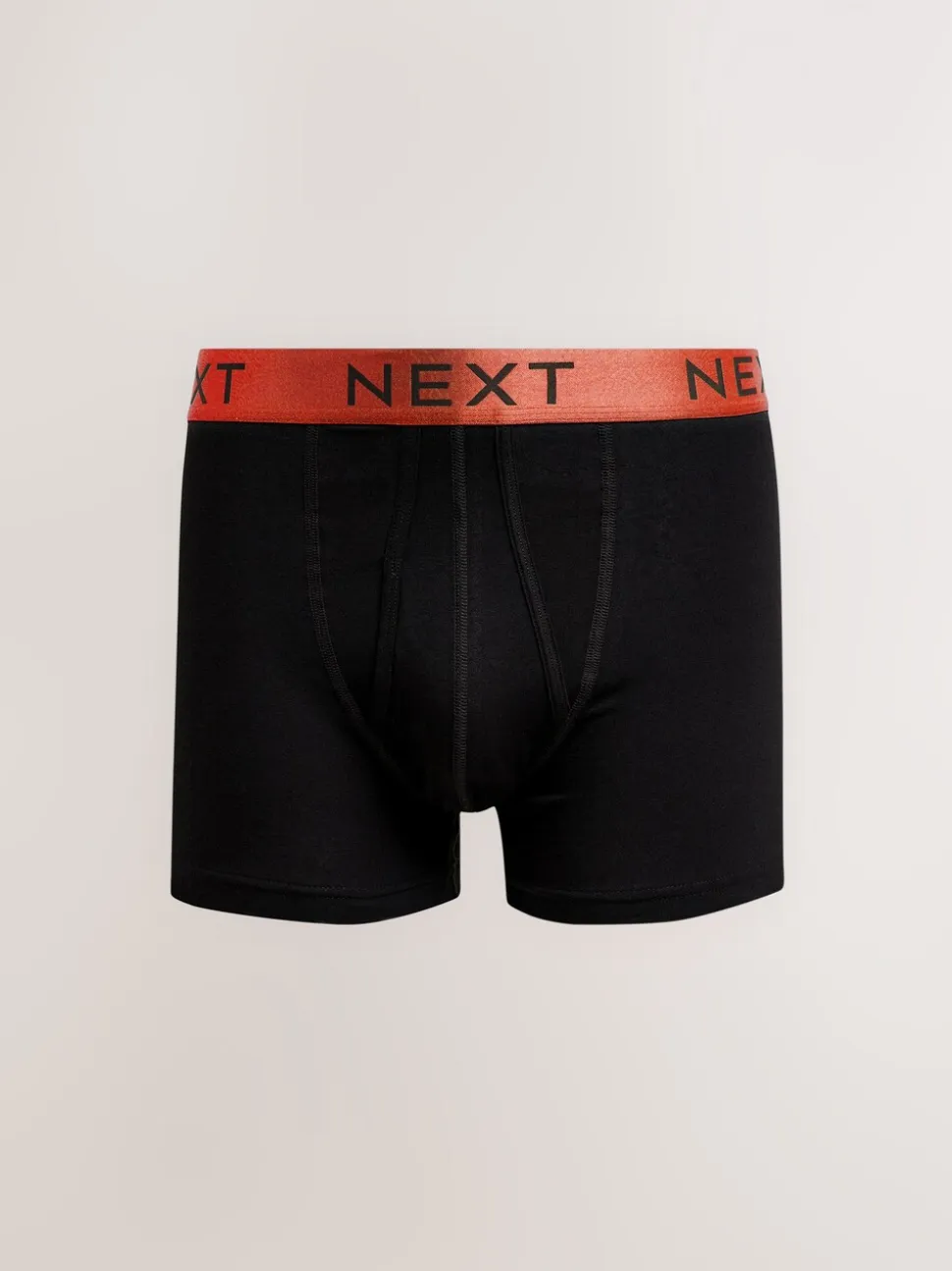 Zwart met felgekleurde glanzende taillebanden - Standaard - 10 Boxershorts zonder plooi