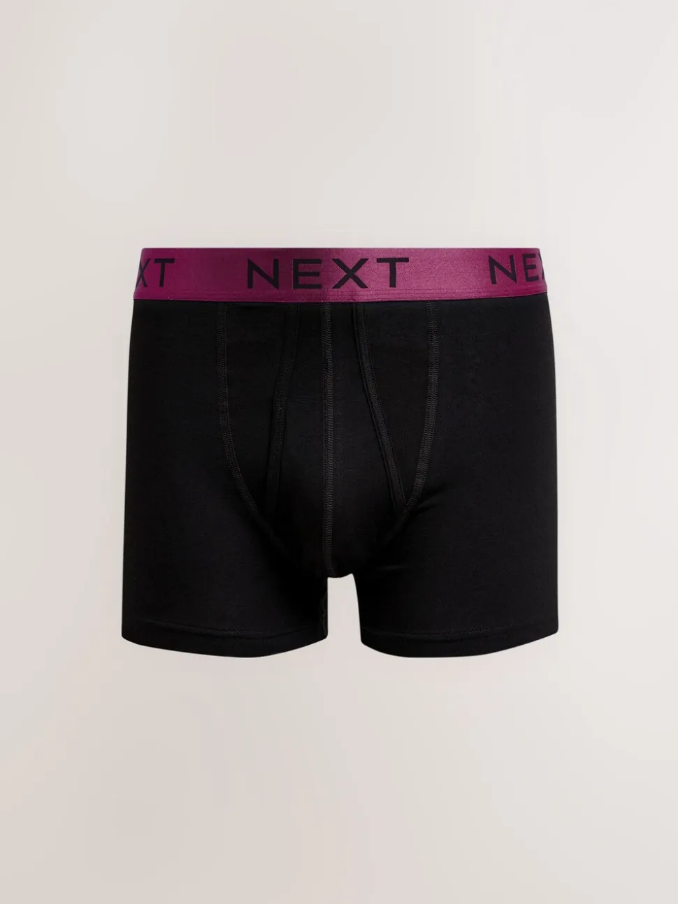 Zwart met felgekleurde glanzende taillebanden - Standaard - 10 Boxershorts zonder plooi