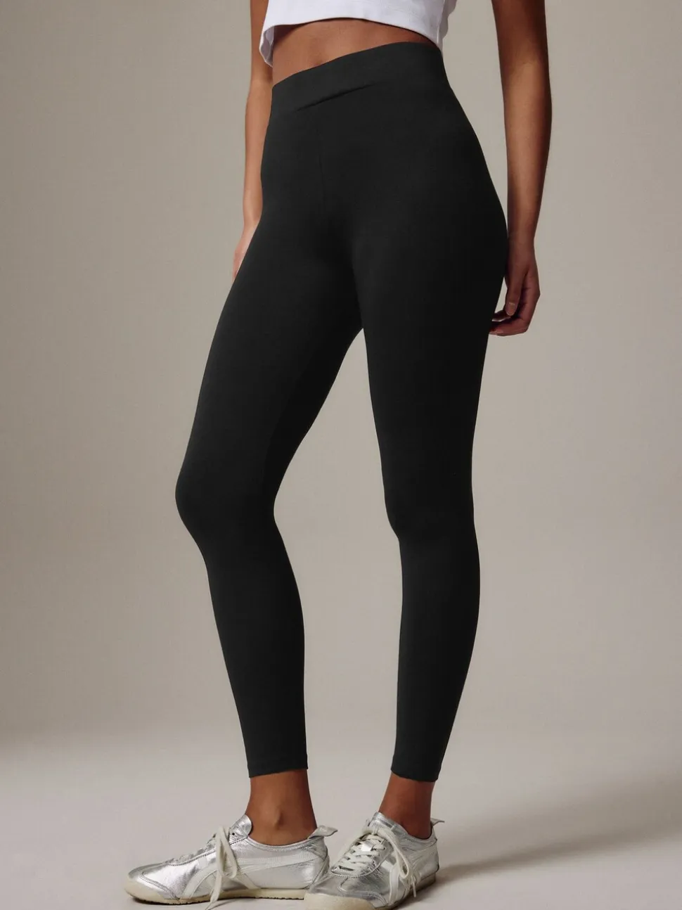 Zwart met hoge taille - Next - Onverkorte legging