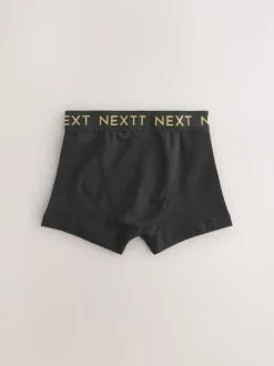 Zwart met luxe goudkleurige tailleband - Verpakking van 10 trunks (1,5-16jr)