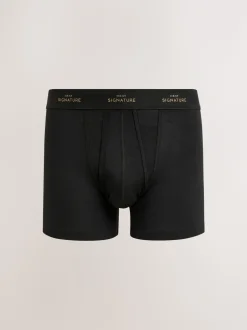 Zwart metallic - Verpakking van 4 - Signature boxershorts