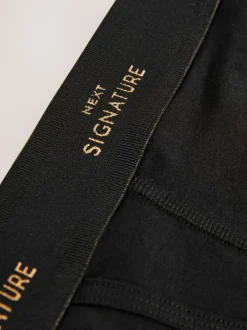 Zwart metallic - Verpakking van 4 - Signature boxershorts