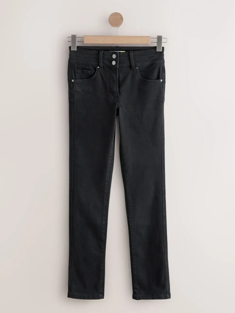 Zwart net - Figuurvormende slim jeans