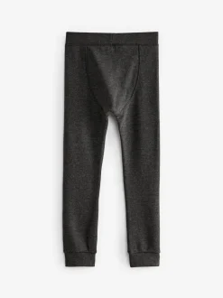 Zwart/antraciet - Verpakking van 2 thermische leggings (2-16 jr)