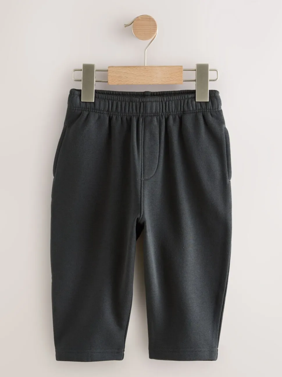 Zwart/antraciet - Wide Leg Jersey Joggers (3mths-7yrs)