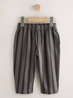 Zwart/antraciet - Wide Leg Jersey Joggers (3mths-7yrs)