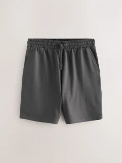 Zwart/blauw/grijs - Loopback Soft Touch 5 Pack Joggers Shorts