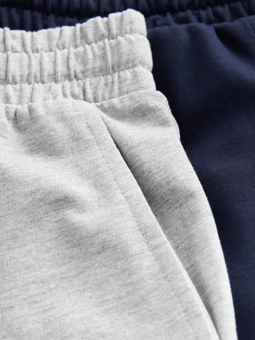 Zwart/blauw/grijs - Loopback Soft Touch 5 Pack Joggers Shorts