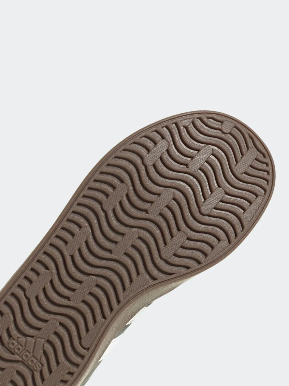 Zwart/bruin - adidas Vl Court 3.0 Suède sneakers met veters voor kinderen