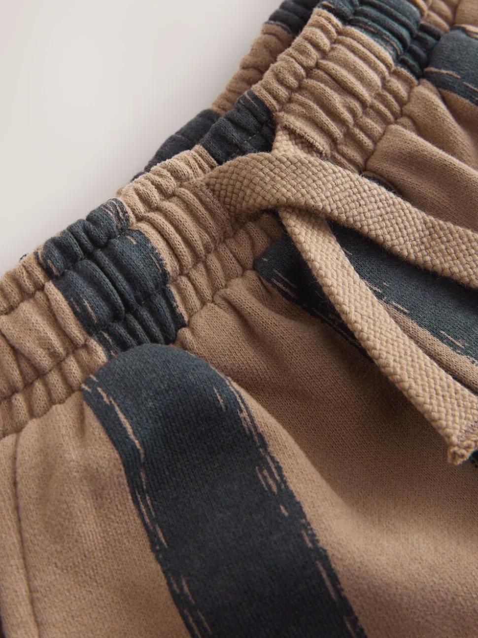 Zwart/bruin - Wide Leg Jersey Joggers (3mths-7yrs)