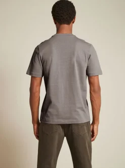 Zwart/Bruin/Licht Naturel - Relaxed fit - Verpakking van 3 T-shirts van zware stof