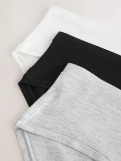 Zwart/crèmekleurig - Ultimate Comfort Cotton Knickers 3 Pack